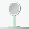 Fancii Cami handheld led lighted beauty makeup mirror in Pistachio
