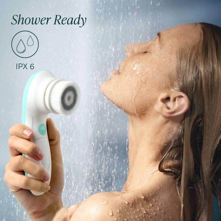 Fancii Cora 7 electric facial and body cleansing brush waterproof Aqua