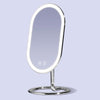 Fancii Vera lighted led vanity makeup mirror with stand Chrome