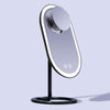 Fancii Vera Vanity Mirror with LED Lights & Lara 10X Magnifying Mirror in Black White