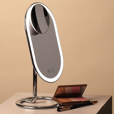 Vera Vanity Mirror with Lights & Lara 10X Magnifying Mirror All