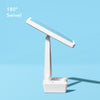 Gala large tabletop vanity mirror with LED lights by Fancii and Co  with 180 degrree swivel