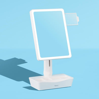 Gala large tabletop vanity mirror with LED lights by Fancii and Co 