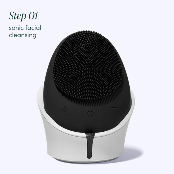 Glow Getter Step 1: Isla Sonic Cleanser in Black