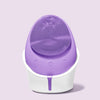 Fancii Isla sonic facial scrubber for women in hand Lavish Lavender