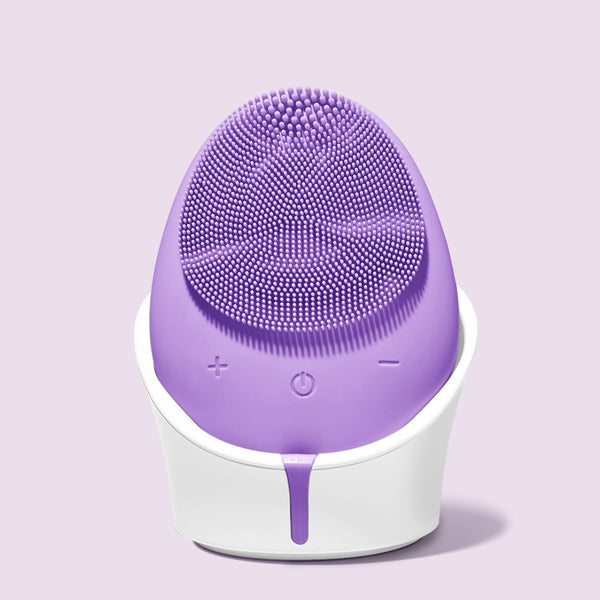 Fancii Isla Rechargeable Sonic Facial Cleansing Brush with Charging Stand -  1ct