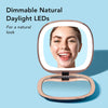 Fancii Mila compact mirror with led lights 10x magnifying All