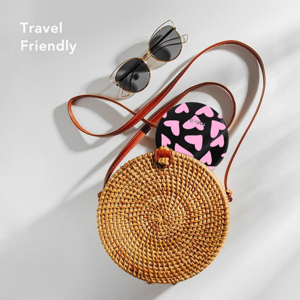 Taylor Compact Mirror by Fancii and Co is Travel Friendly All