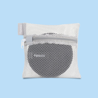Zoe CLEANSE pad in reusable washable mesh pounch