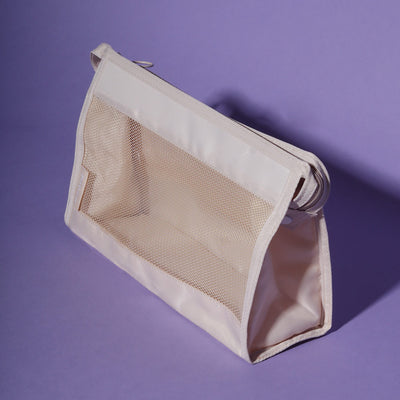 Beige waterproof shower bag Dove