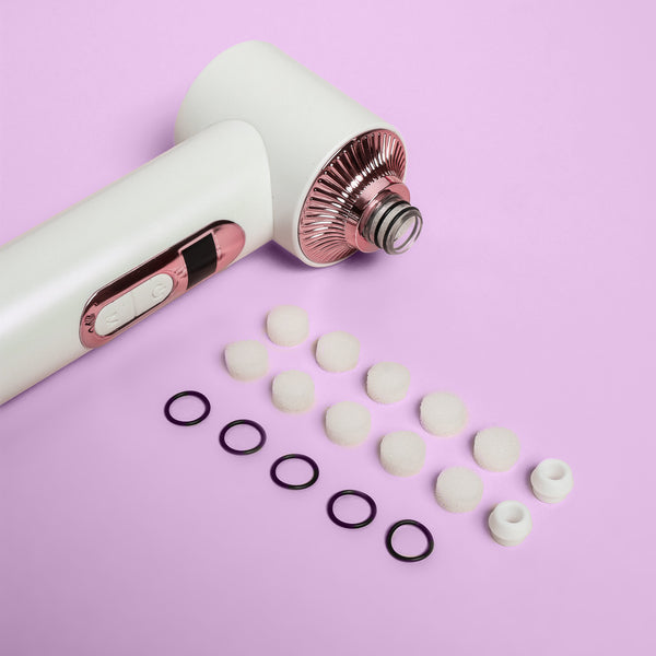 in home microdermabrasion extra tips_Clara white pearl_Fancii and Co