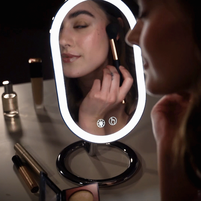 Tru-Glow Duo Vera Vanity with Lights + Mila Lighted Compact_variant All